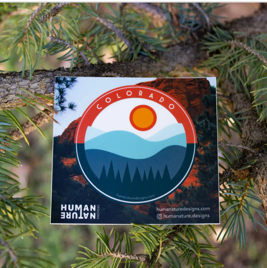 Colorado Sun Sticker