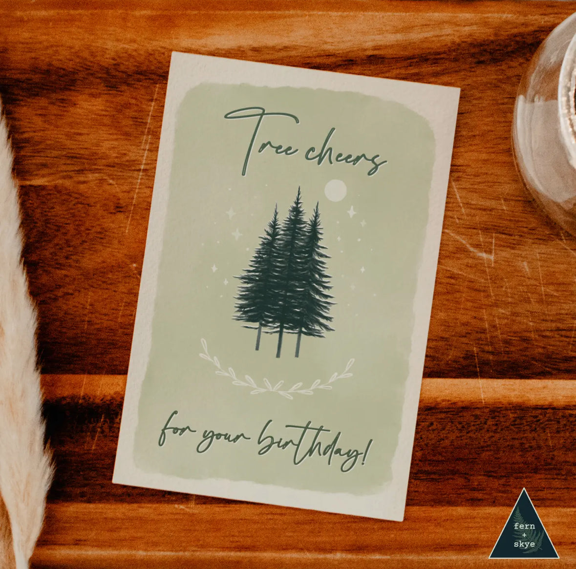 Tree Cheers For Your Birthday - Sustainable Card - 4x6