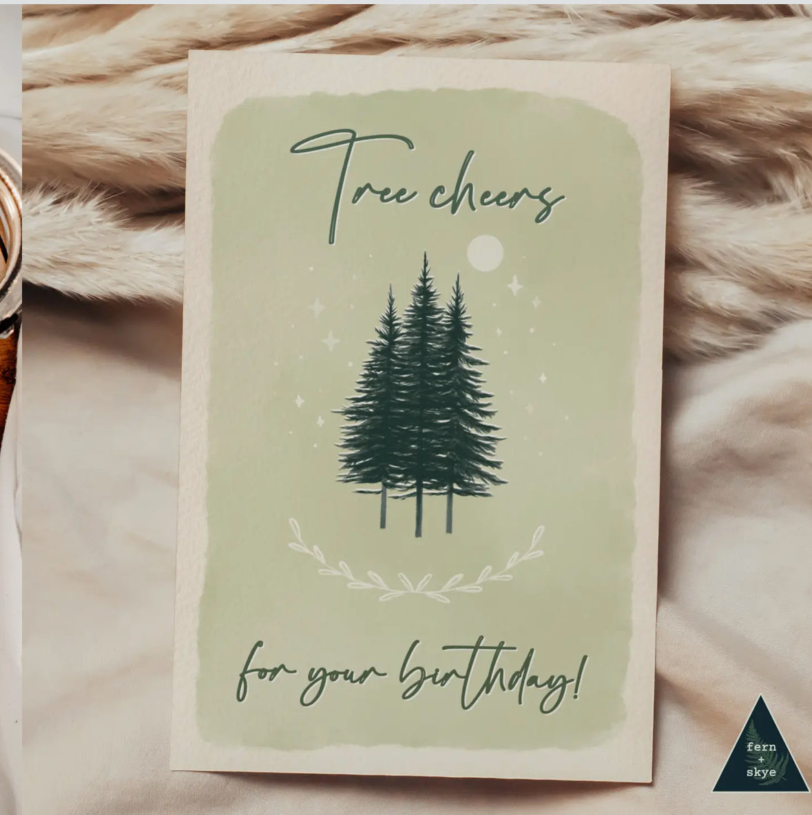 Tree Cheers For Your Birthday - Sustainable Card - 4x6