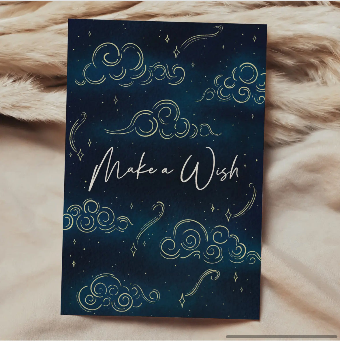 Make A Wish - Sustainable Birthday Card - 4x6