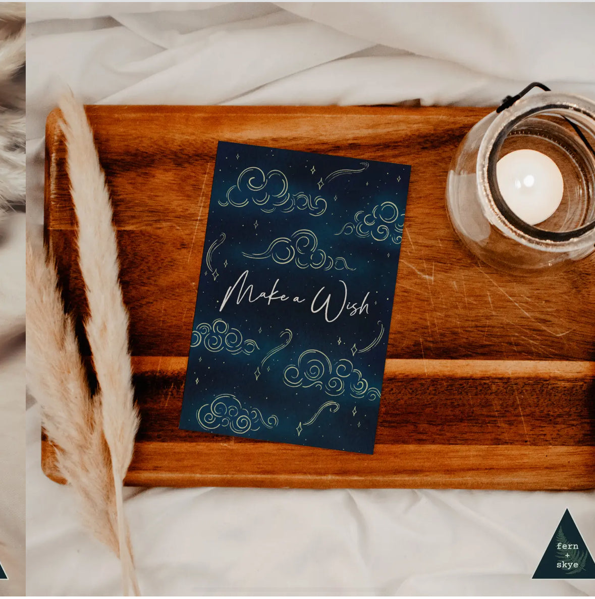 Make A Wish - Sustainable Birthday Card - 4x6