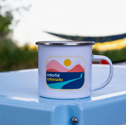 Colorful Colorado Camp Mug
