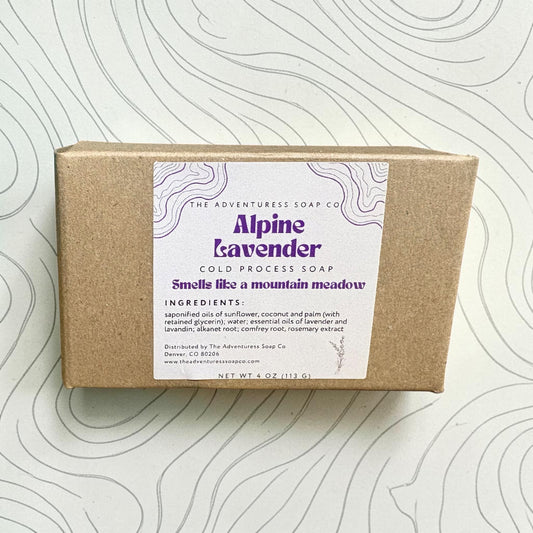 Alpine Lavender Cold Process Soap