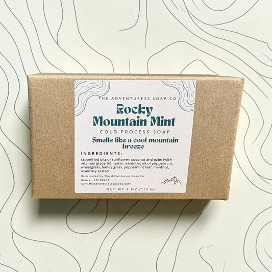 Rocky Mountain Mint Cold Process Soap