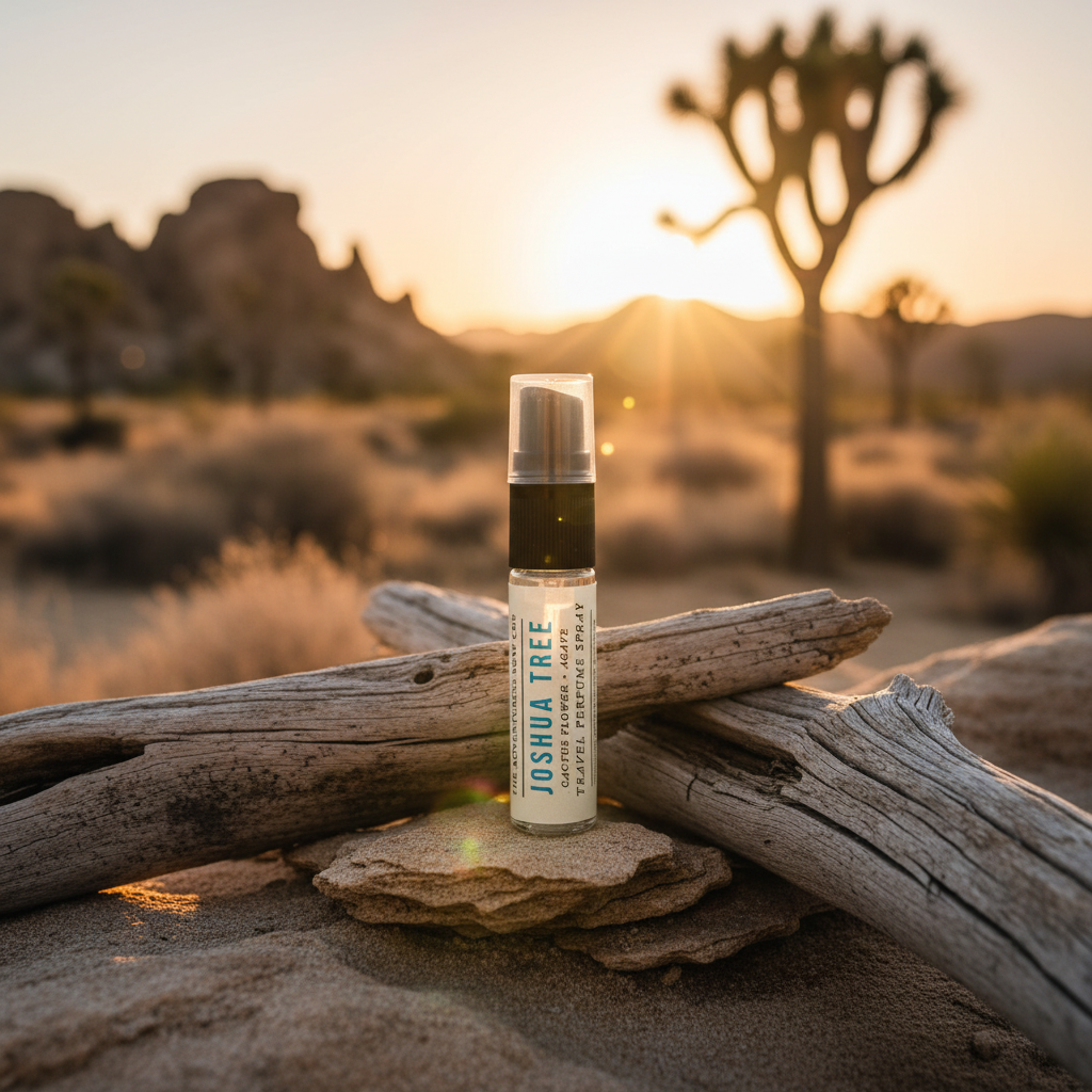 Joshua Tree Travel Perfume Lifestyle Image