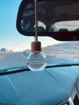 Car Diffuser hanging from rearview mirror 