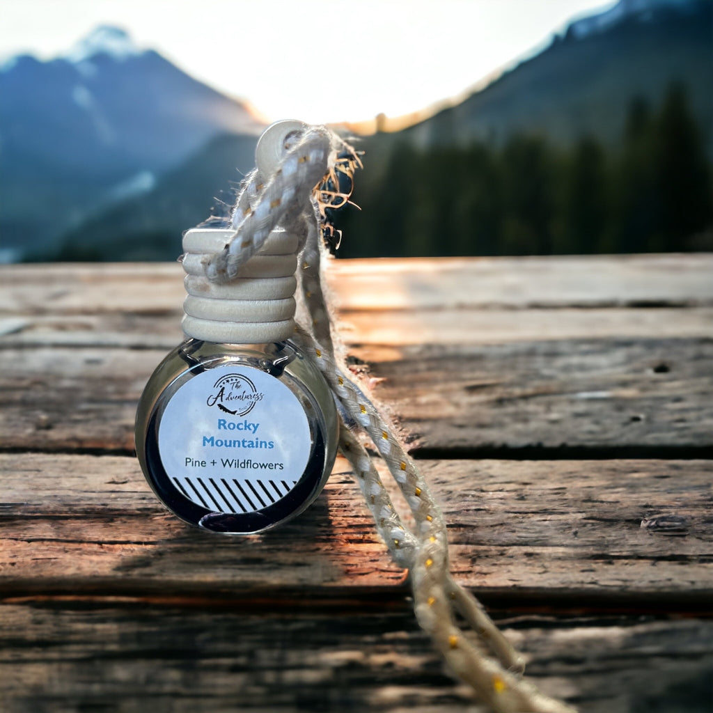 Rocky Mountains Travel Car Diffuser – The Adventuress Soap Co®