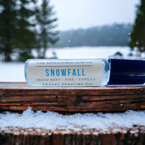 Snowfall Perfume Oil | The Adventuress Soap Co
