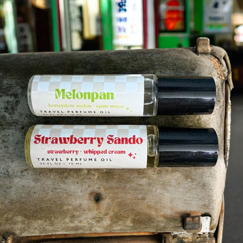 Japanese Konbini Mini Collection – Strawberry Sando & Melonpan