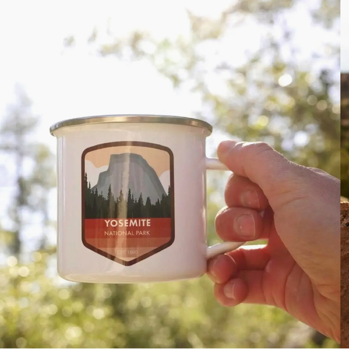 Yosemite National Park Camp Mug