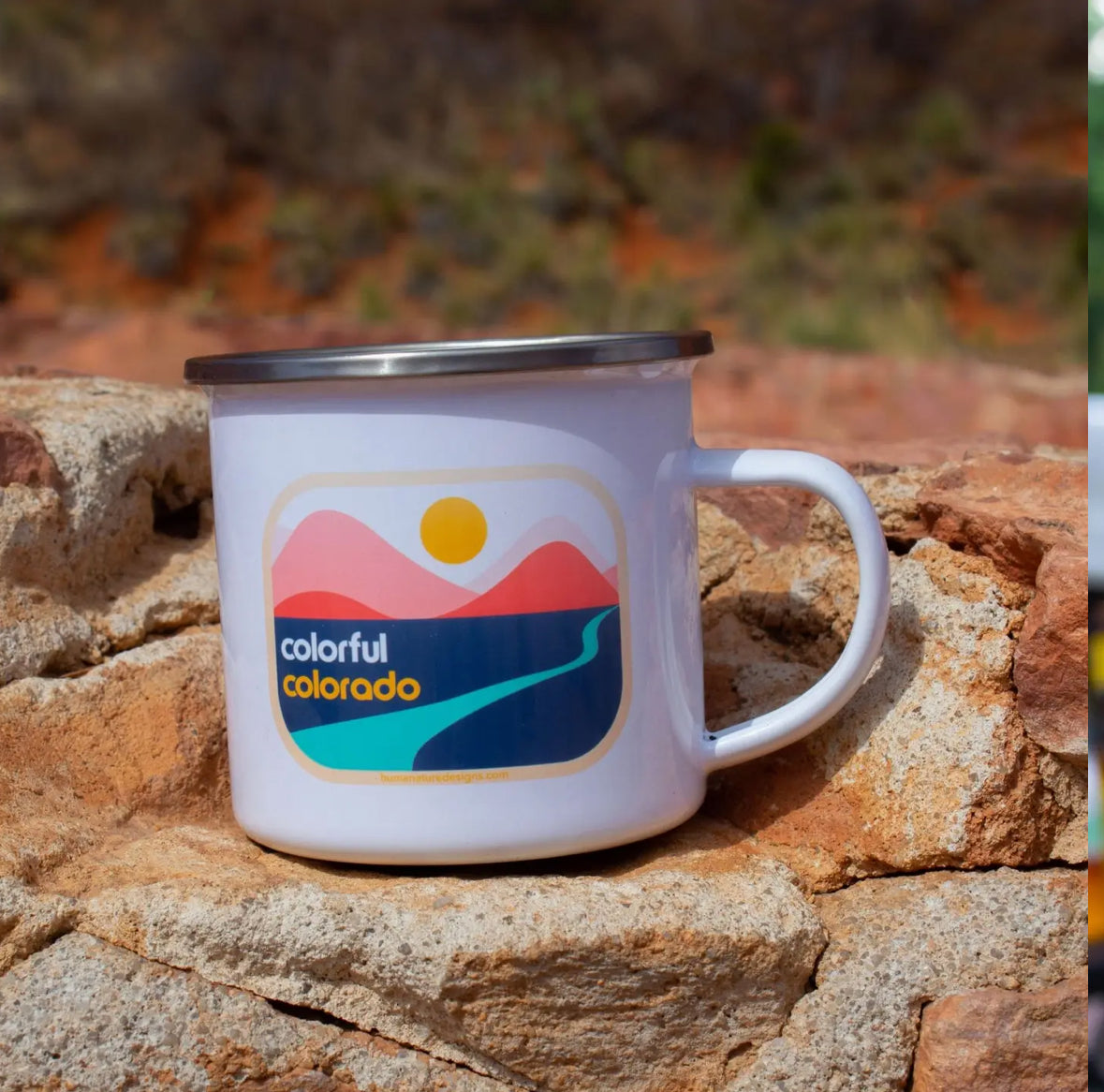 Colorful Colorado Camp Mug