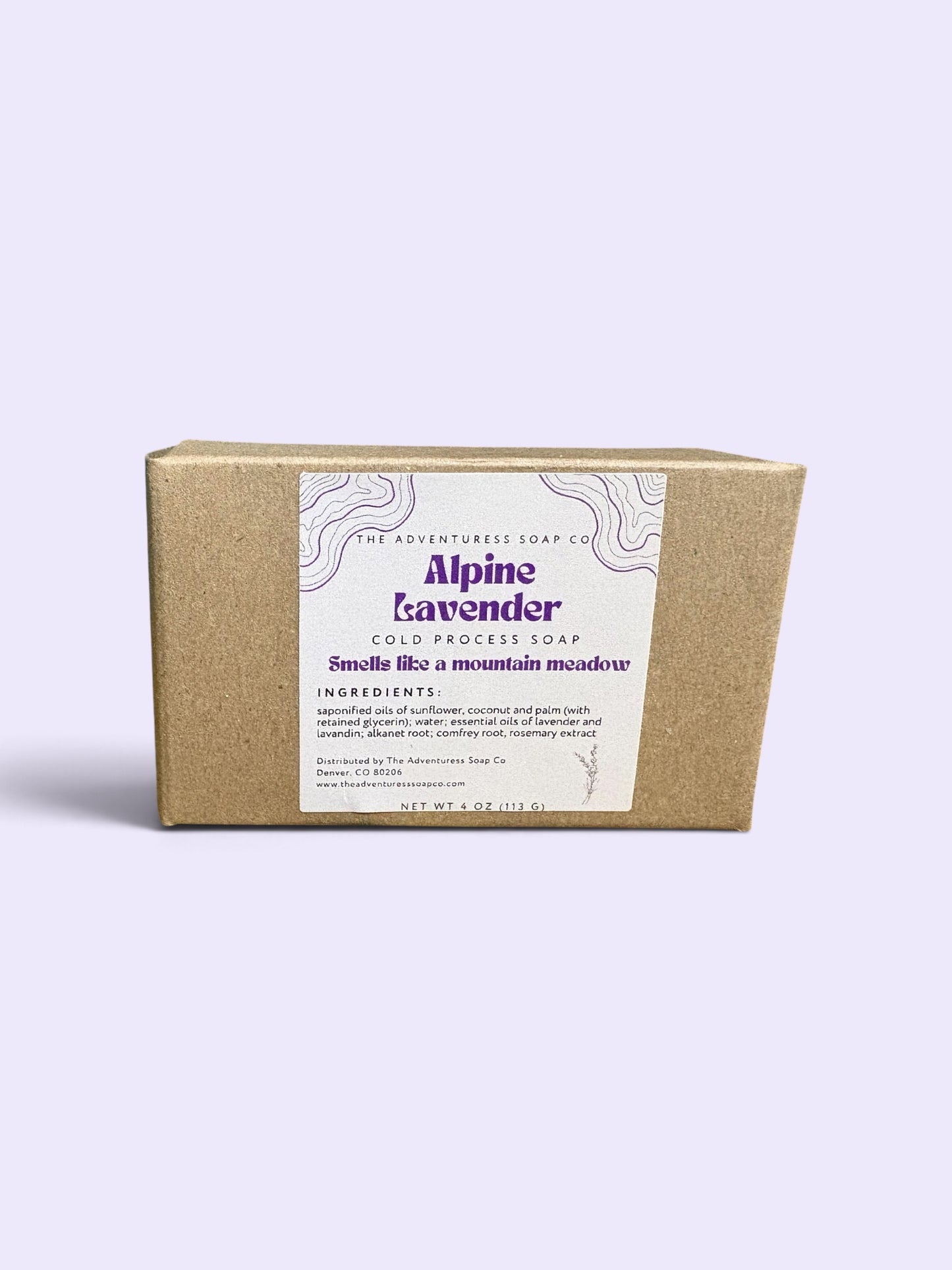 Alpine Lavender Cold Process Soap