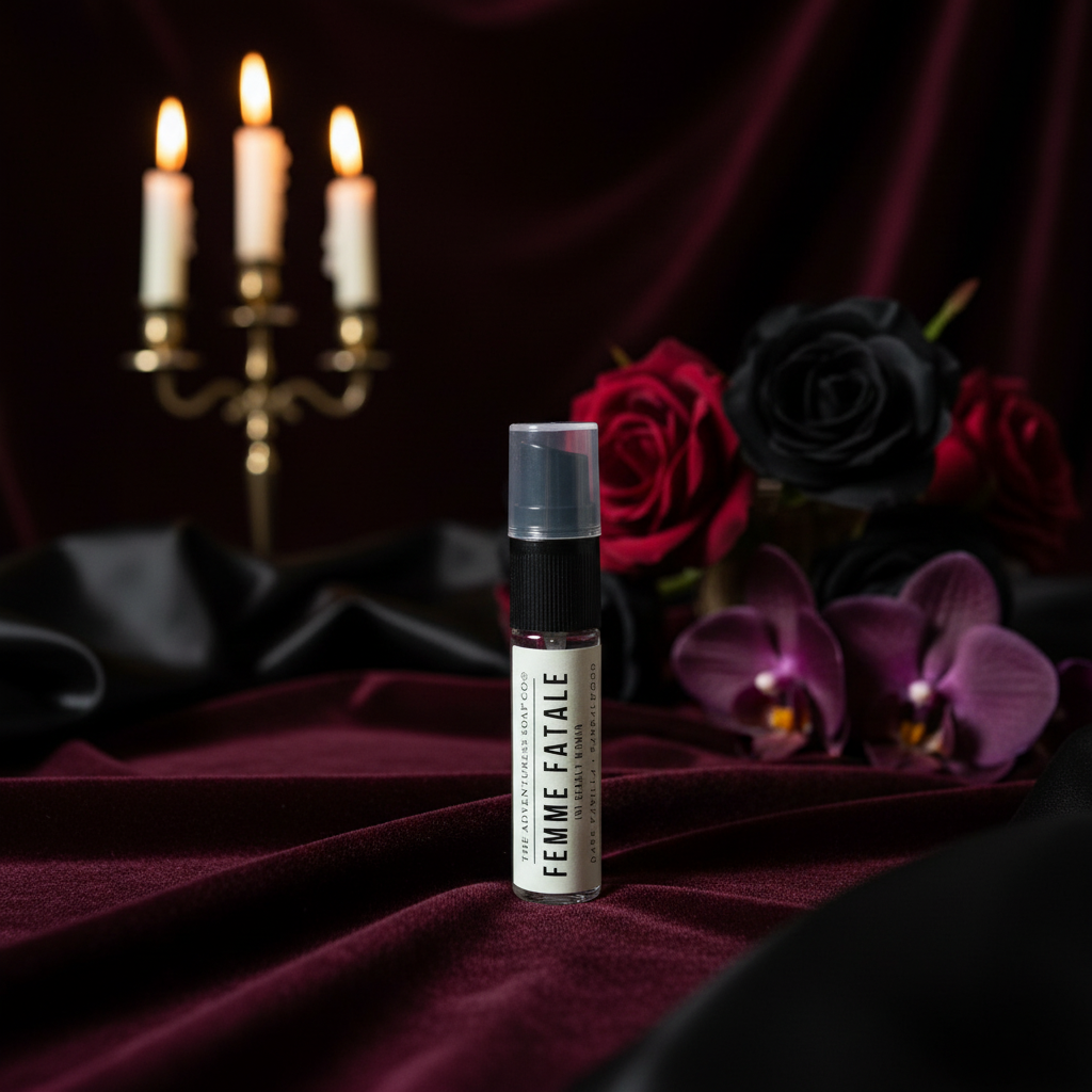 Femme Fatale Travel Perfume Lifestyle Image