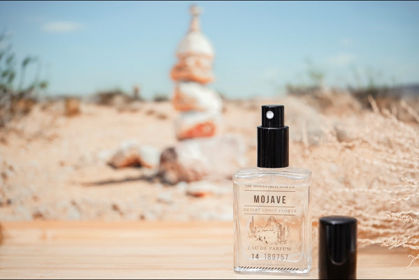 Mojave Eau de Parfum - Desert Ghost Flower – The Adventuress Soap Co®